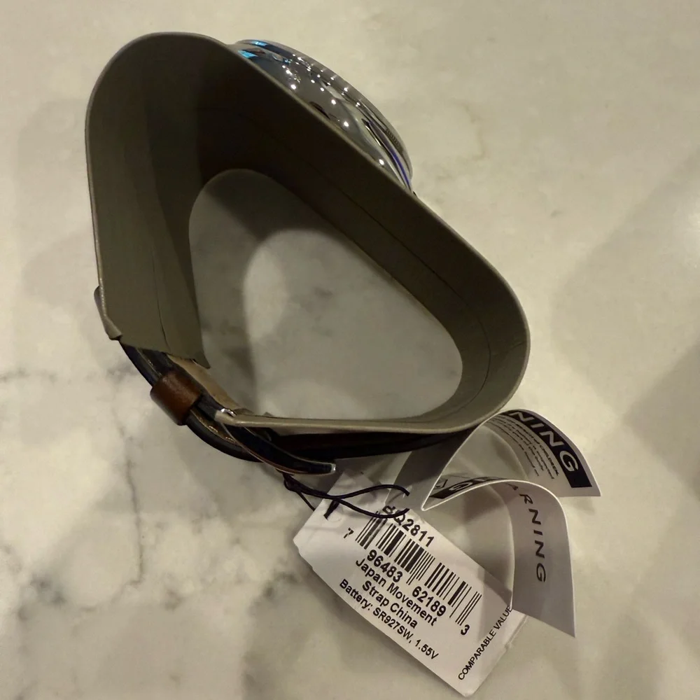 Fossil Men's Neutra Quartz Stainless Steel and Leather Chronograph Watch - Picture 3 of 5